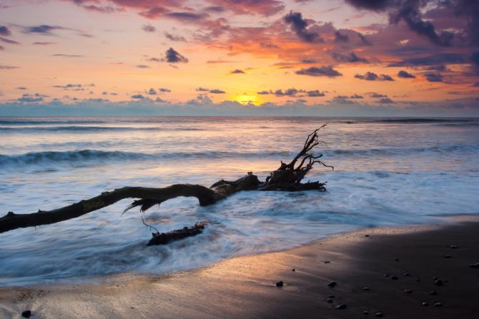 Costa Rican sunset